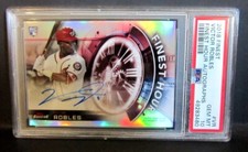 Victor Robles 2018 Topps Finest Hour REFRACTOR ROOKIE Auto PSA10!Nationals OF RC
