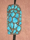  Sterling Silver and Turquoise Bolo Tie by David Zachary  — photo 2