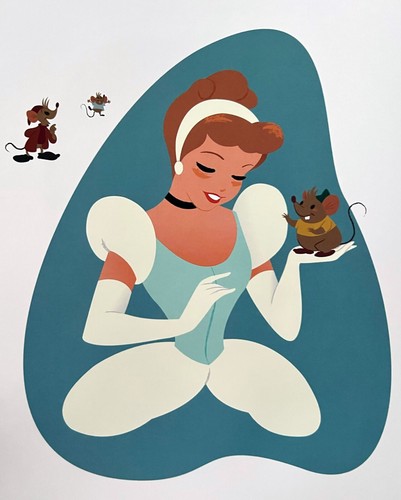 Cinderella Disney Princess Concept Art Book Prints(9in x 10.5in)(See Variations) - Picture 13 of 16