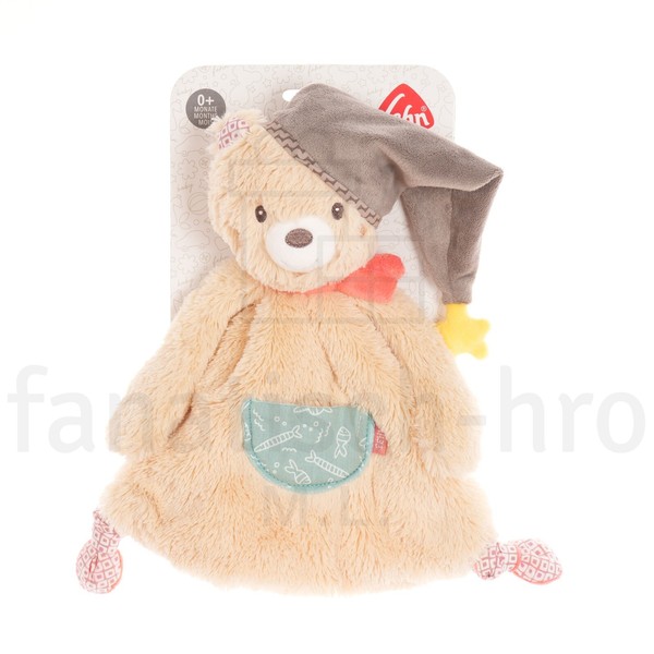 Fehn Baby Schmusetuch BäR Bruno Kuscheltuch Schnuffeltuch 060157 Spieltier-image