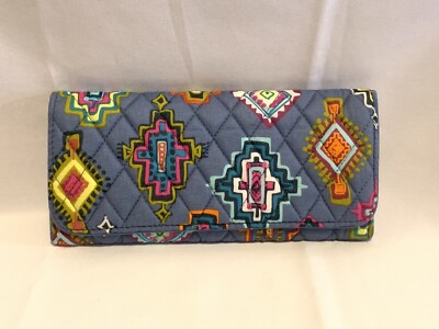 Vera Bradley Painted Medallions RFID trifold wallet NWT