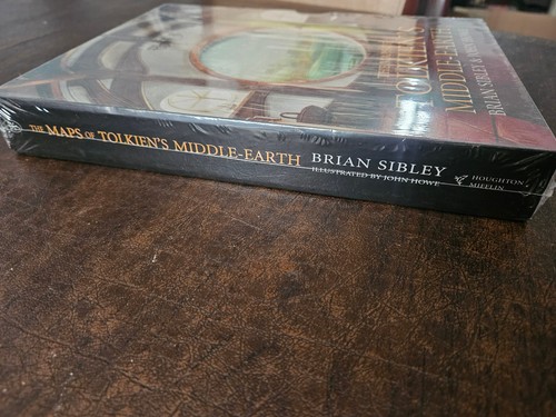 Brian Sibley & John Howe: The Maps of Tolkien's Middle Earth NEW SEALED - Picture 2 of 4