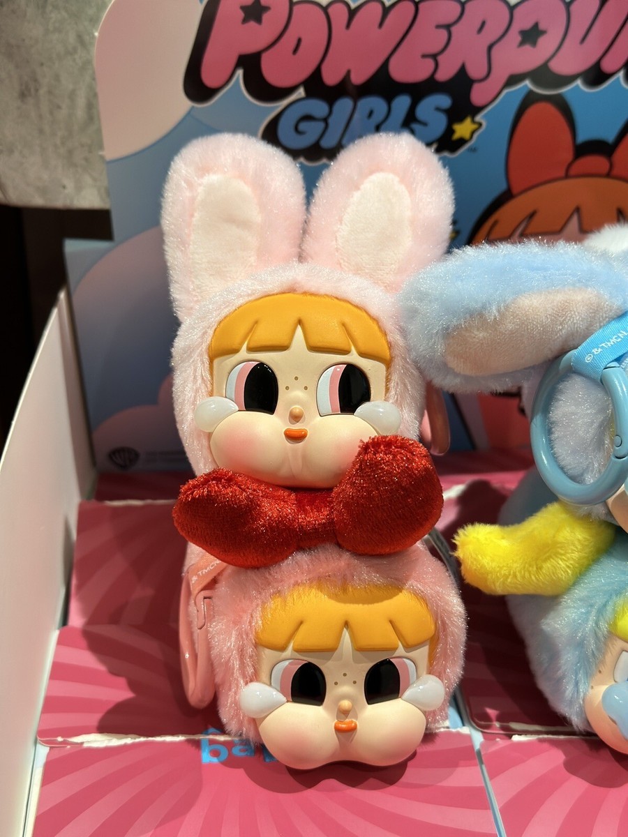 POP MART CRYBABY × Powerpuff Girls Series-Vinyl Face Plush Blind B