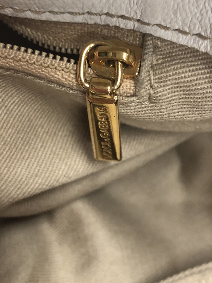 Dolce & Gabbana XX 20th Anniversary Leather Shoulder Handbag