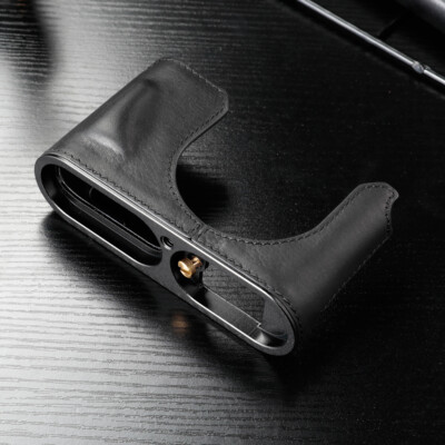 Genuine Leather Camera Case Half Body Handmade Bag For Leica Q3