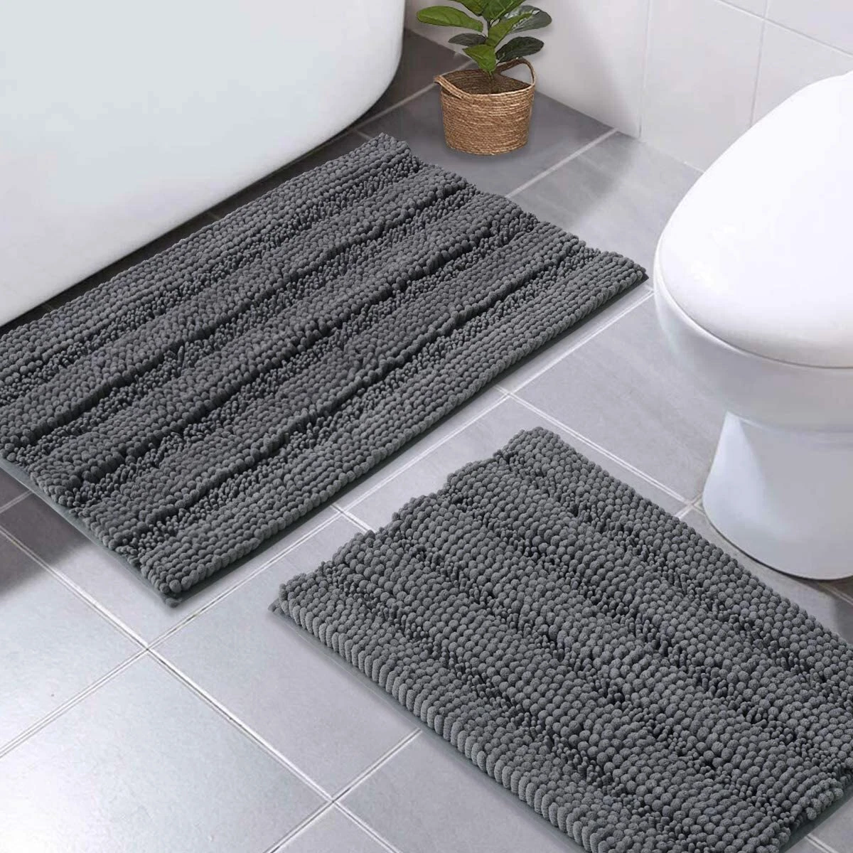 Thick sale bath rugs