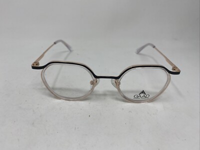 GAAD EYEWEAR 2551 44-21-145 Color 1 BLACK ROSE GOLD EYEGLASSES LJ32