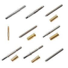 Billard-Pool-Queue-Verbindungsstift-Einsatz-Edelstahl-tragbare