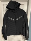 Bogner Sport Mens Frey T Ski Jacket: Size 46 XXL - Black w/ Zip Hood - BRAND NEW