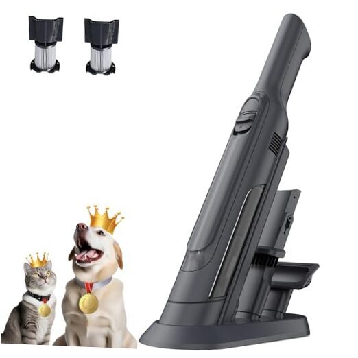 Powerful 1.4lb Cordless Handheld Vacuum with Super Lightweight Design-image