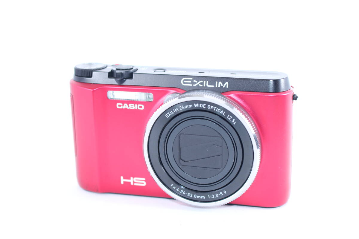 CASIO EXILIM EX-ZR1000 レッド Casio EXILIM EX-ZR1000 6.1MP Digital Camera Red English