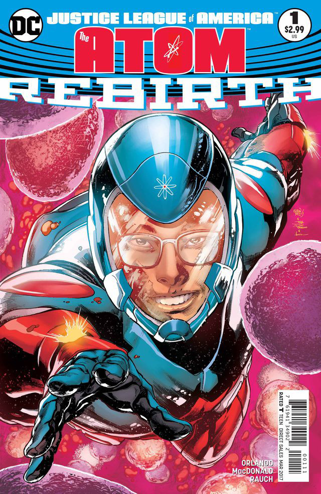JUSTICE LEAGUE OF AMERICA THE ATOM REBIRTH #1 - ONE SHOT NEW/UNREAD