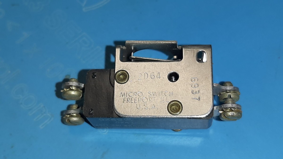 Micro Switch Honeywell Snap Action Plunger Switch Model# 2D64 | eBay