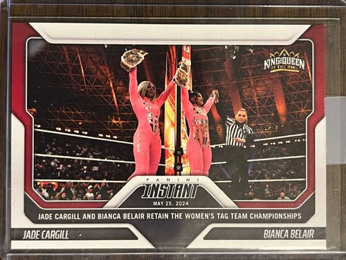 Bianca Belair / Jade Cargill #26 2024 Panini Instant WWE card
