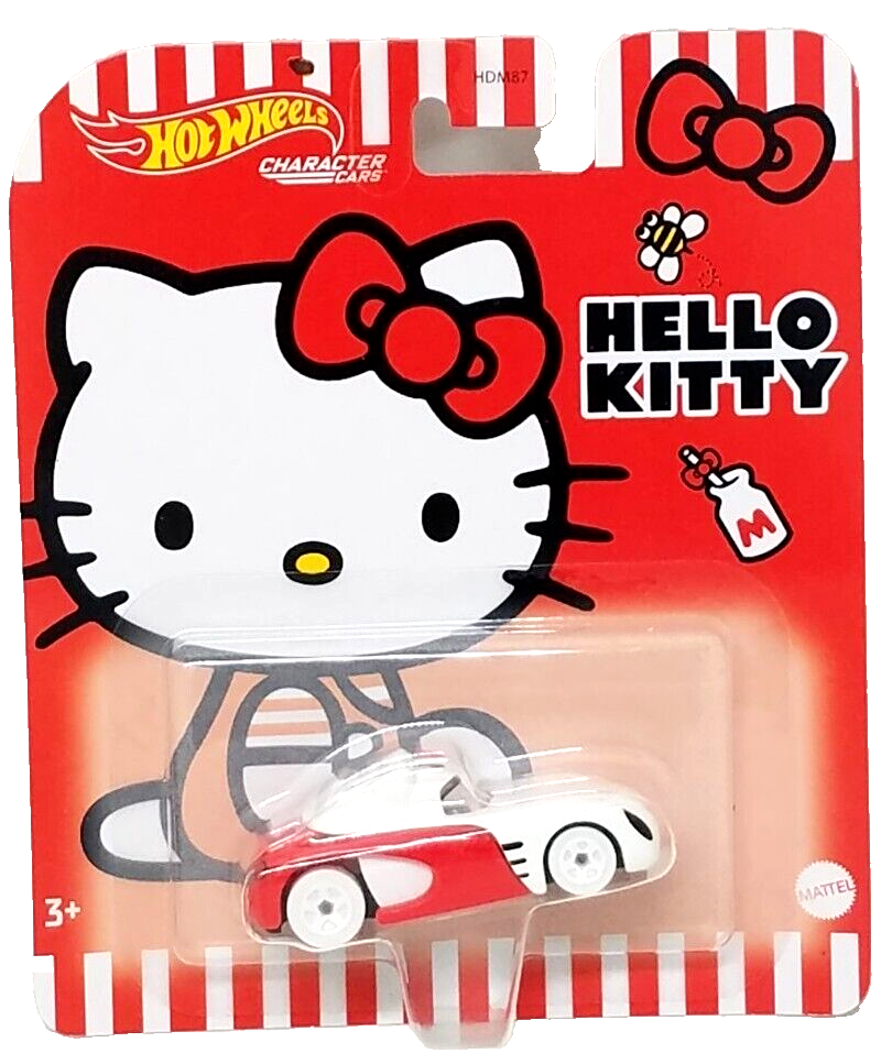 ハローキティ　tweety&kitty　自動車 Tarmac Works 1:64 Vertex Nissan Silvia S14 Hello Kitty Black