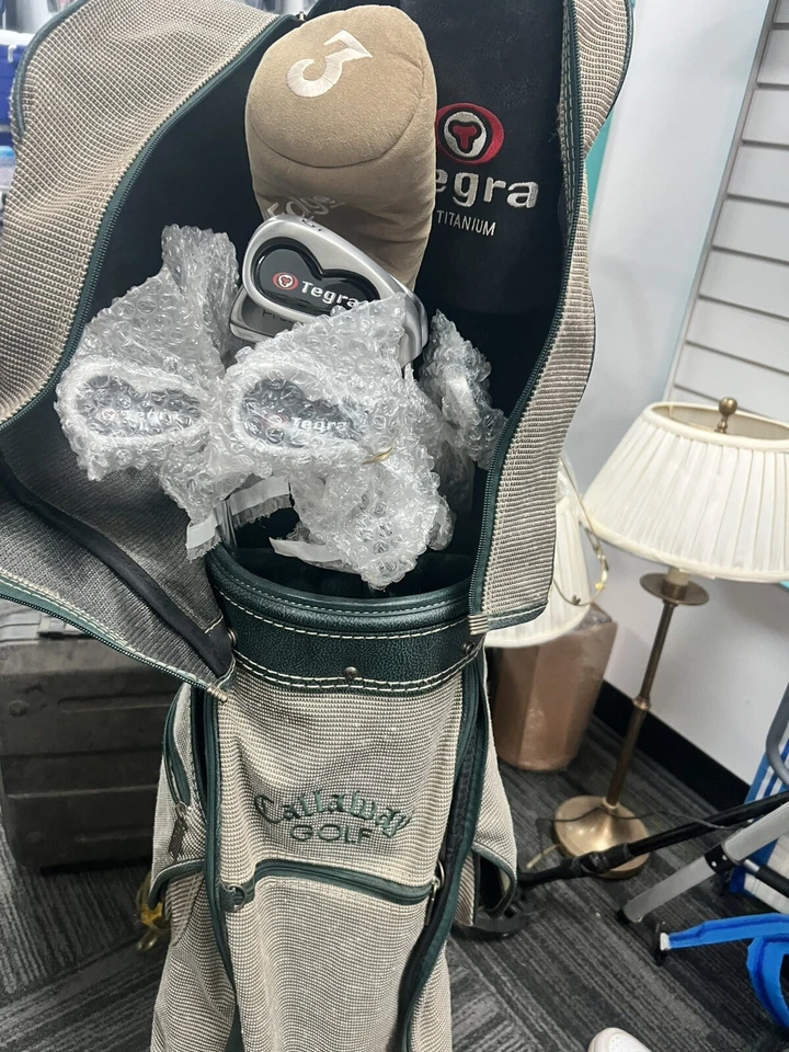 Bolsa de golfe Callaway Golf Big Bertha carrinho Green Masters capa de lona - leia as descrições - Imagem 2 de 4