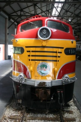 Florida East Coast Railway (FEC) EMD E8A Nr. 1594 5 x 7 Foto