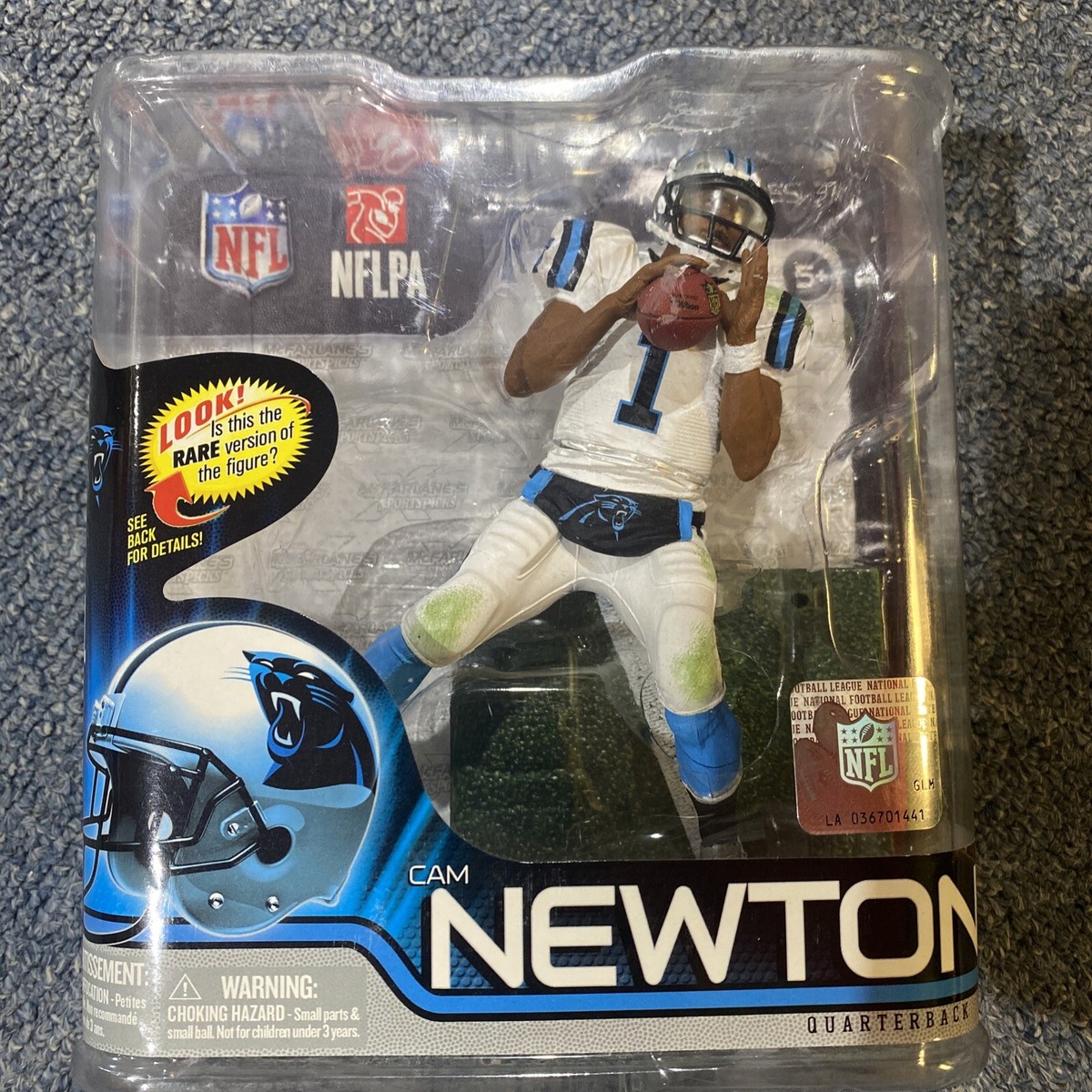Cam Newton フィギュア McFarlane Cam Newton Carolina Panthers NFL Series 28 Variant Teal