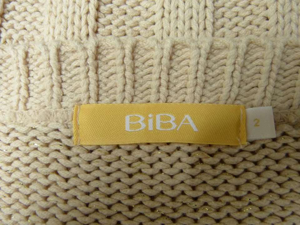 BIBA STRICKJACKE GR M / PFIRSICH TON & NEUWERTIG - SEHR SCHÖN    ( O 0540 ) - Bild 4 von 4
