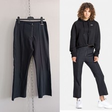 Fila Mar , Zip-Up Cropped Track Pants with Logo, S