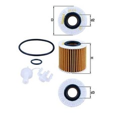 Oil Filter For Toyota Venza 3.5 Mahle 041520V010 0415231050 0415231090