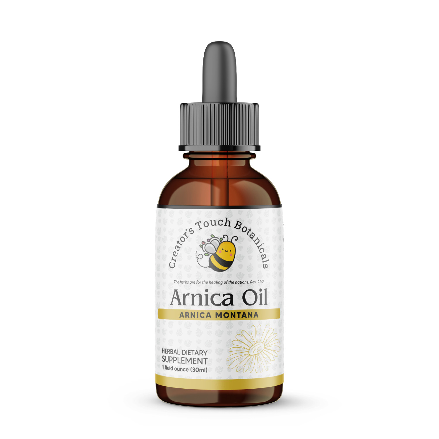 Arnica Oil 1oz – Natural Pain Relief for Sore Muscles, Bruises, Aches & Swelling