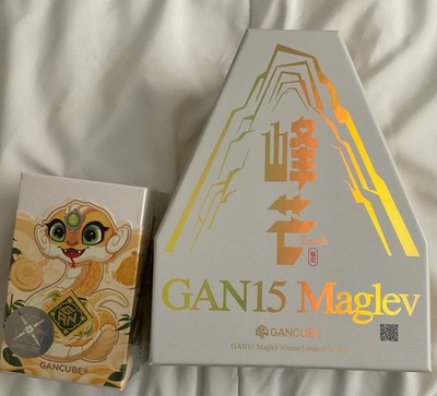GAN15 Magnetic Zenith Speed   Cube 3x3 Winter Limited Edition & GAN 356 Snake