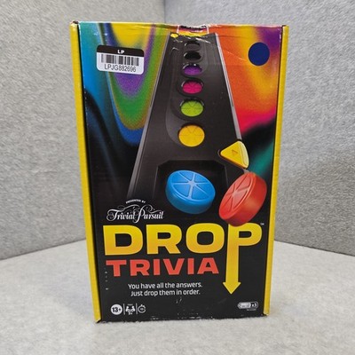 Drop Trivia from Trivial Pursuit Electronic Party Game with Voice and Sound NEW