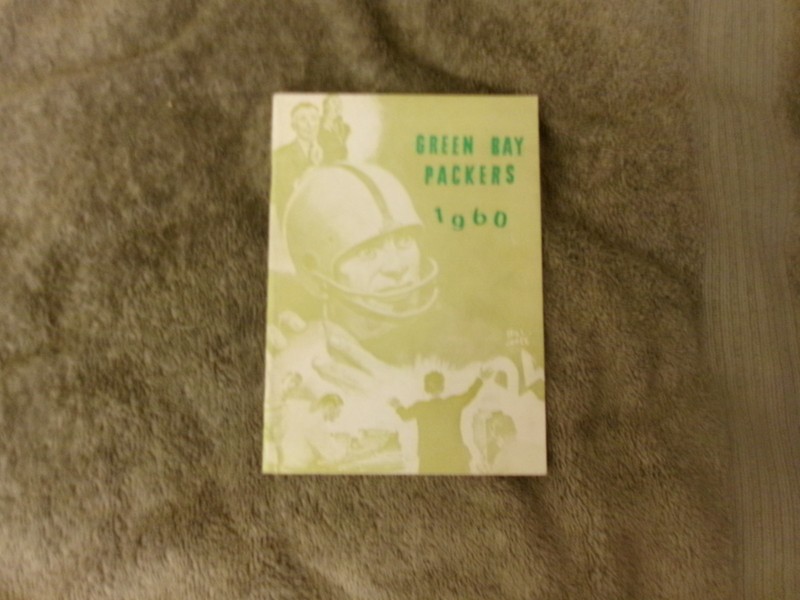 1960 GREEN BAY PACKERS MEDIA GUIDE Yearbook VINCE LOMBARDI Program WILLIE WOOD R
