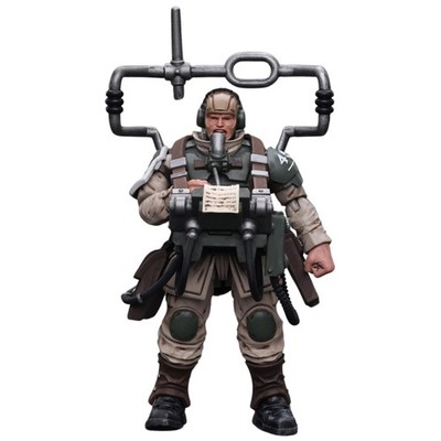 JOYTOY Astra Militarum Cadian Command Squad Veteran with Master Vox