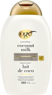 OGX Coconut Milk Hydrating Conditioner For Softness 385ml DAMAGED LABEL
