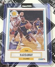 Tim Hardaway 1990 Fleer #63 Golden State Warriors Card Rookie RC . rookie card picture