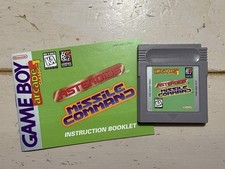 Arcade Classics No. 1: Asteroids Missile Command Nintendo Game Boy Cart W/Manual