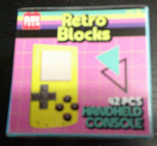 NEW mini RETRO blocks HANDHELD GAMING CONSOLE...