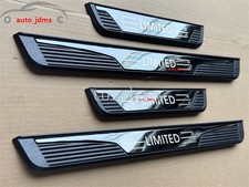 4pcs Black Door Scuff Sill Cover Panel Step Protector For Ford Accessories 4pcs Black Door Scuff Sill Cover Panel Step Protector For Ford Accessories