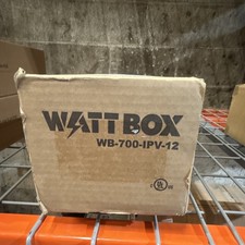 WattBox WB-700-IPV-12 12 Outlet Rack Mount Surge Protector