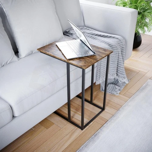 SALE Side Table Coffee Living Room MDF Storage Display Unit, Dark Wood
