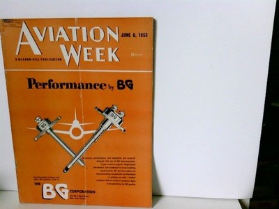 Aviation Week June 08, 1953 Diverse: