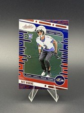 2024 Panini Absolute - Rookies Nate Wiggins #130 Red & Blue (RC)