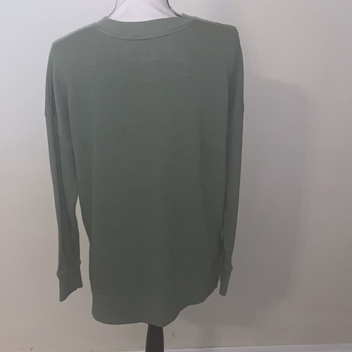 Time and Tru Olivgrün Damen S Pullover Sweatshirt - Bild 5 von 7