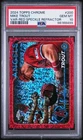 2024 Topps Chrome Mike Trout IMAGE VARIATION - RED SPECKLE REFRACTOR 5/5- PSA 10