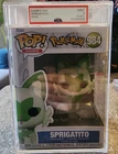 Funko Pop - 2024 Pokémon #984 Sprigatito Vinyl Figure PSA Mint 9 Grade