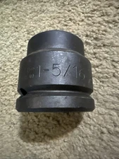 Proto 15021 1-1/2" DRIVE 1-5/16" Standard IMPACT SOCKET 6 POINT WRENCH USA