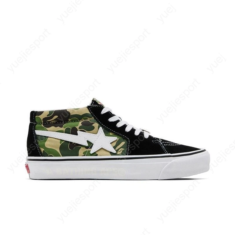 BAPE x Vans Sk8- 83 Mid ABC Camo for sale | eBay