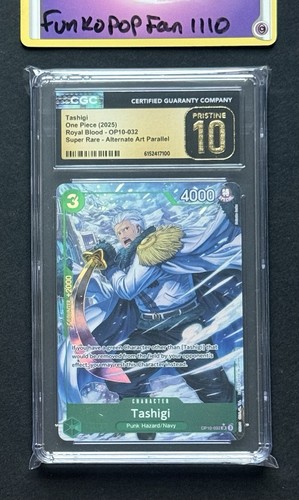 Tashigi (Parallel) graded CGC 10 for sale on eBay