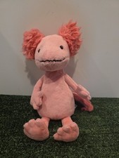 Retired Jellycat Alice Axolotl Plush Stuffed Animal Toy Soft