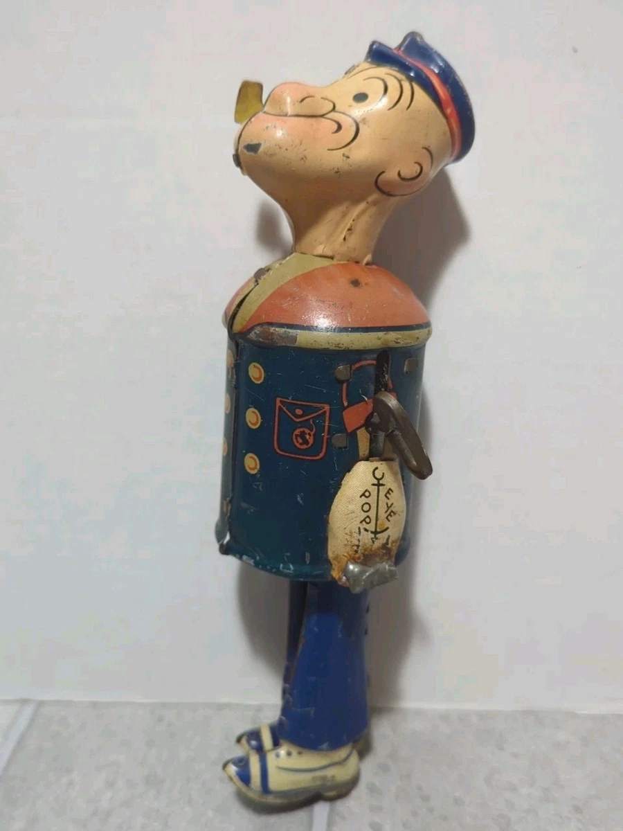 Vieille Figurine Popeye Et Bluto Des Années 70 – Suaysport – Encore Emballée D'origine, à Collectionner