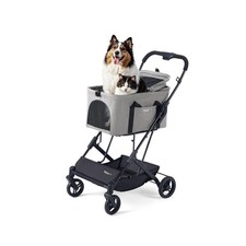 ibiyaya Essential   Travois Tri-Fold Pet Travel System for Medium Dogs, Ca