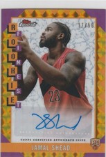 JAMAL SHEAD 2024-25 Topps Finest RC Finest Gold Geo Refractor Auto (17/50) TOR