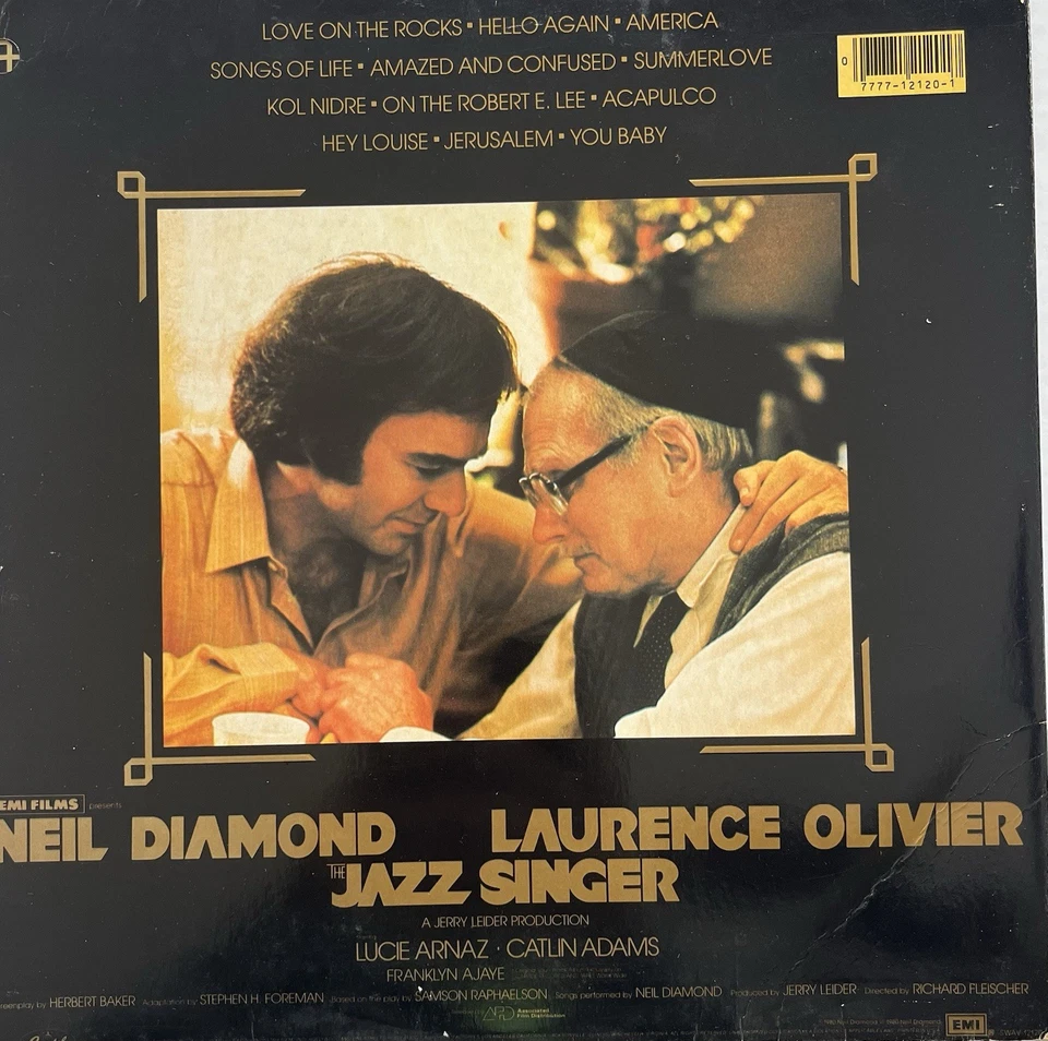 Neil Diamond-,The Jazz Singer (Original Songs from the Motion Picture) 1980 - Image 2 of 4